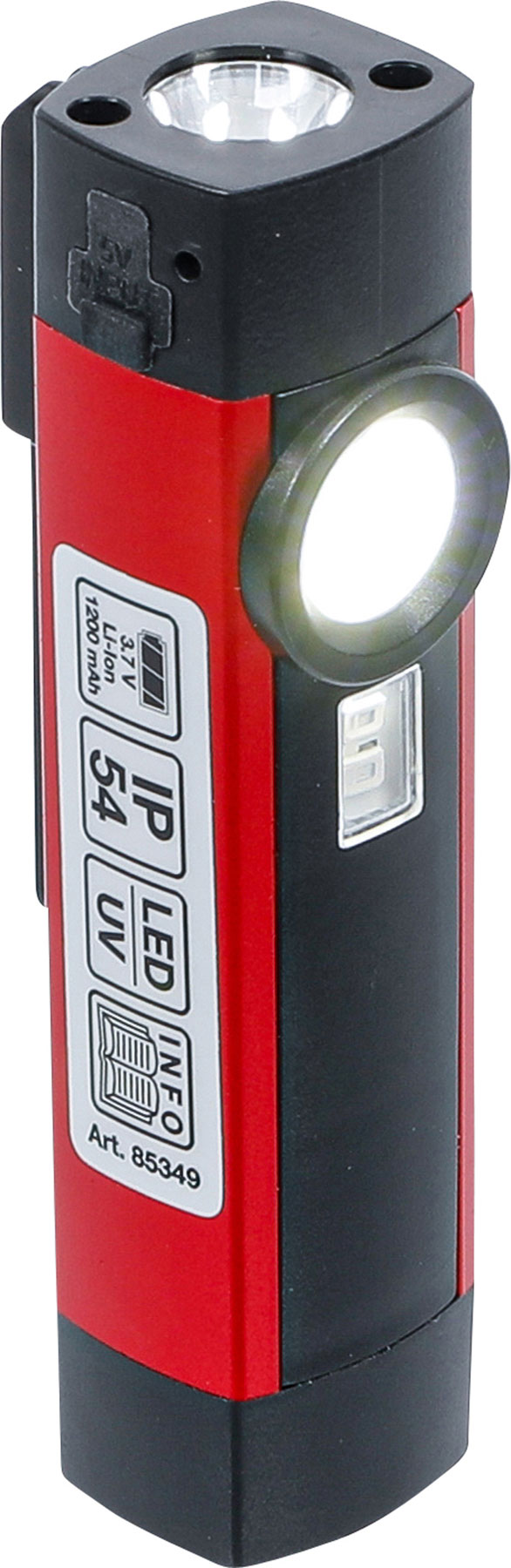 Hliníkové COB LED/UV svietidlo, 1 W - B85349