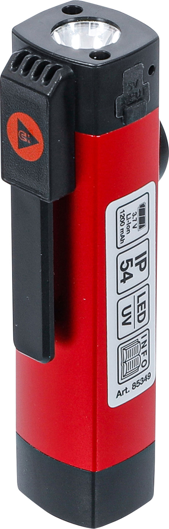 Hliníkové COB LED/UV svietidlo, 1 W - B85349