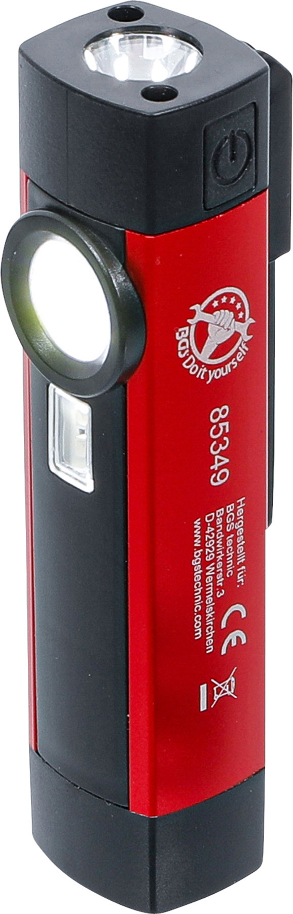 Hliníkové COB LED/UV svietidlo, 1 W - B85349
