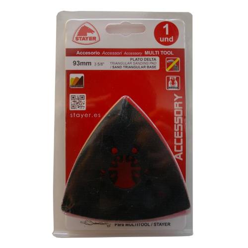 Nadstavec na brúsny papier k MULTI, 93 x 93 x 93 mm, STAYER
