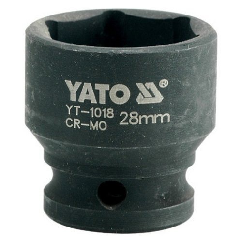 Kovaný vnútorný nástrčný kľúč 1/2" šesťhranný CrMo 28 mm YATO - YT-1018