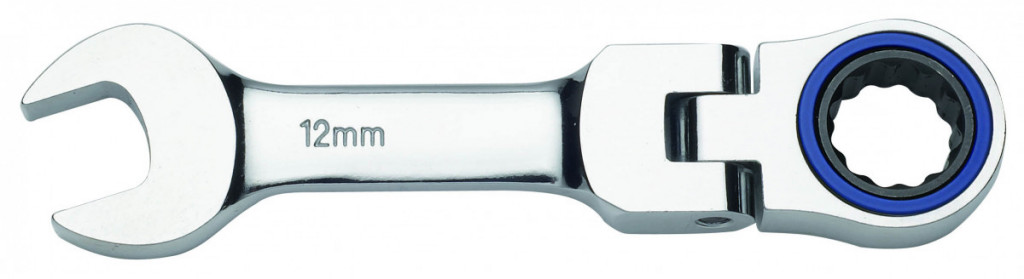 Flexibilný račňový kľúč v krátkom prevedení, 16 mm - LI5016