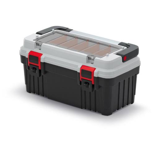 Box OPTIMA, prepážky, plastová klipsa, 470 x 256 x 238 mm, Kistenberg