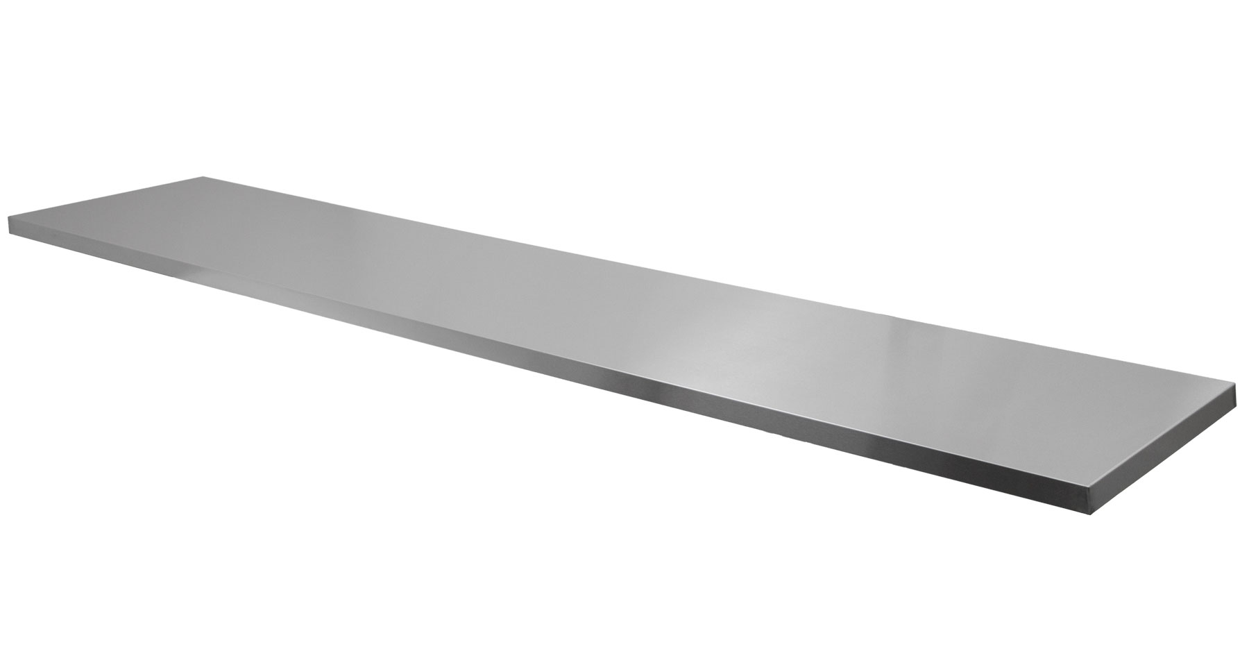 Nerez pracovná doska 2365x463x38 mm do zostavy dielenského nábytku PROFI - TGW93S