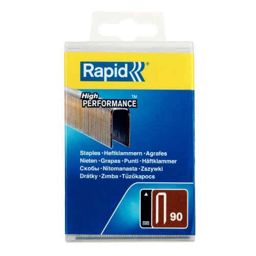 Spony, 90/30mm, PP, 3000 ks, blister, RAPID