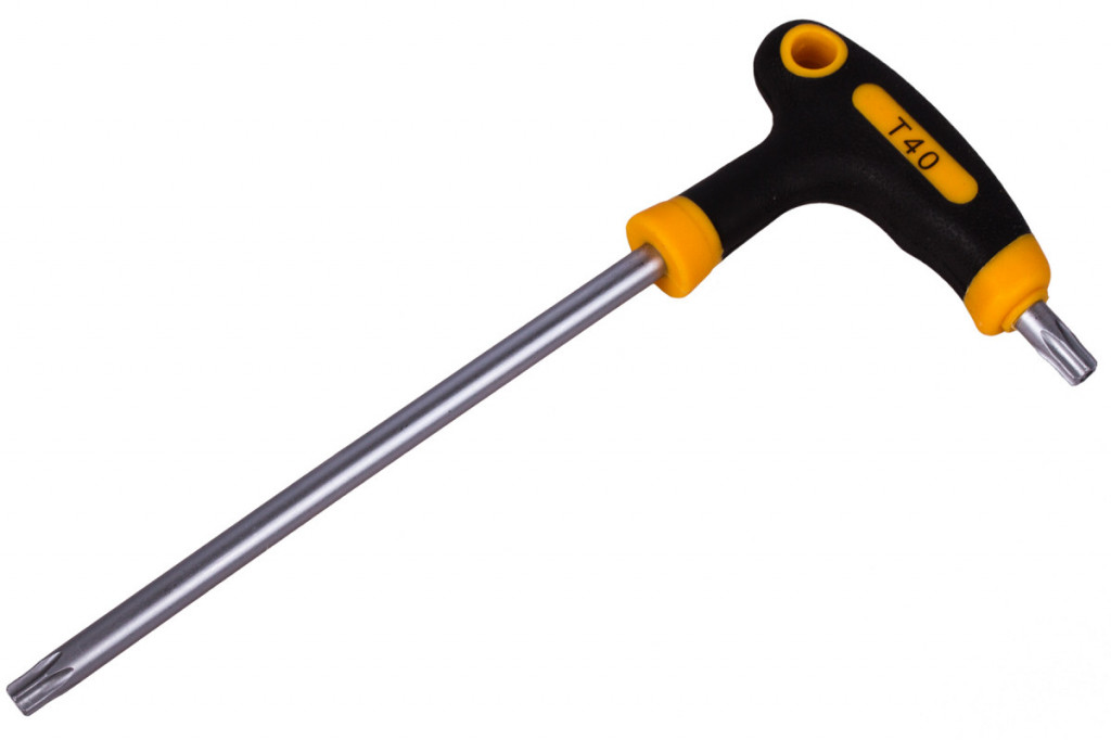Súprava T TORX skrutkovačov s otvorom 10 ks - HT262009