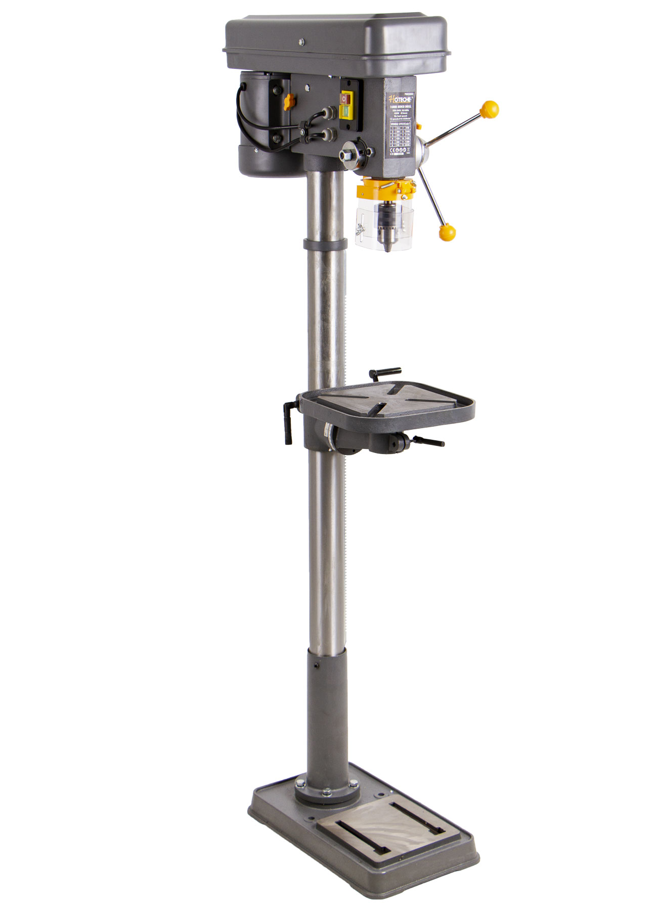 Stĺpová vŕtačka, 450W, skľučovadlo 16 mm - HTP805002