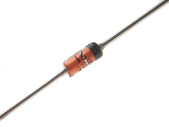 BAT41 dióda schottky 100V/100mA/2pF DO35