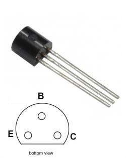 KC308 P UNI 30 V/0,1 A 0,3 W (ß=120-800) /BC308/