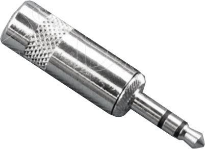Konektor JACK 3,5 stereo kovový CT3503