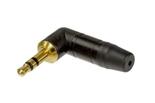 Konektor JACK 3,5 stereo uhlový NEUTRIK NTP3RC-B