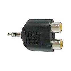 Redukcia JACK 3,5 stereo konektor/2x CINCH zdierka