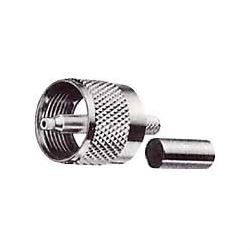 UHF konektor na kábel 5mm (RG58) lisovací