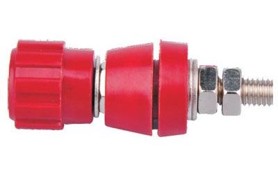 Skrutkovací svorka 43mm červená
