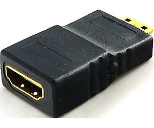 Redukcia HDMI(A) zdierka-HDMI(C) konektor