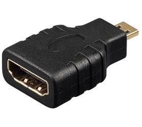 Redukcia HDMI(A) zdierka-HDMI(D)-MICRO konektor