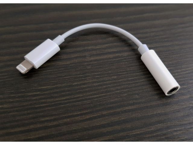 Redukcia Lightning / 3.5 jack pre počúvanie hudby