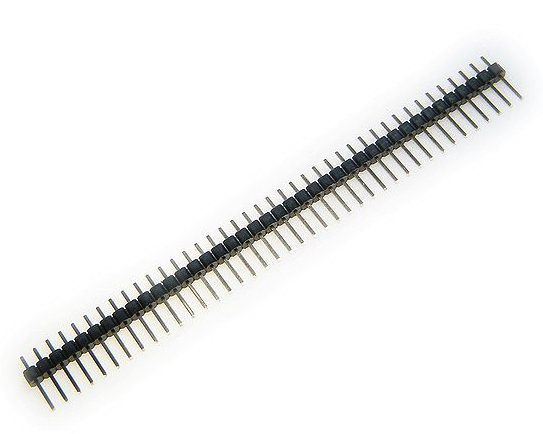 Jumper lišta 1x40pin s rozstupom 2,54mm pre PCB