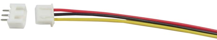 Konektor JST-XH 3pin + kábel 15cm + zdierka JST-XH 3ipn