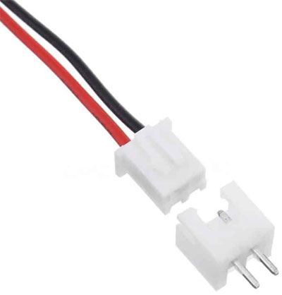 Konektor JST-XH 2pin + kábel 20cm + zdierka JST-XH 2pin