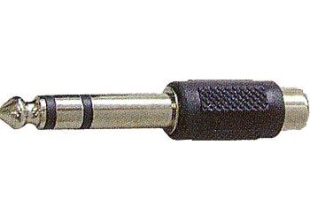 Redukcia JACK 6,3 stereo/CINCH(RCA) zdierka