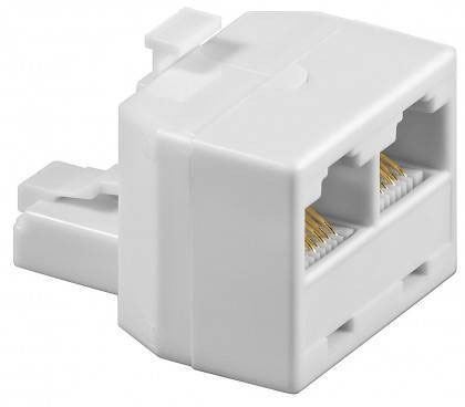 Modulárne rozbočenie 8P8C (RJ45) 1x male/2x female