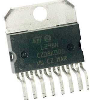 L298N - riadenie DC motorov, Multiwatt