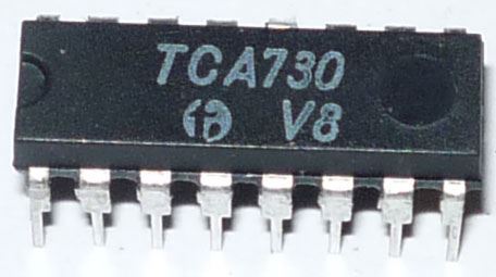 TCA730 /A273D/ - obvod pre riadenie hlasitosti a balance