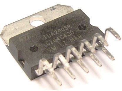 TDA2005R NF zosilňovač 2x10W MULTIWATT ST