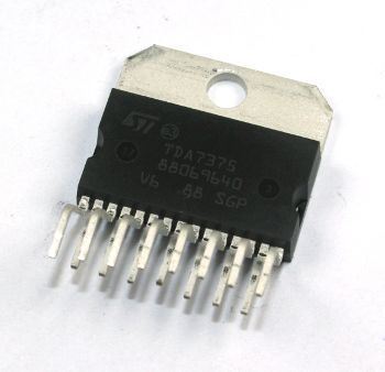 TDA7375 NF zosilňovač 4x12W/2x26W/18V/ 3,5A