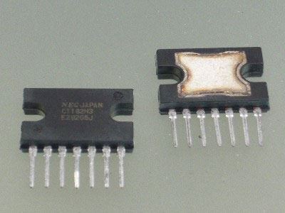 uPC1182H, NF zosilňovač 5,8 W, SIP-7