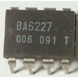 BA6227- riadenie motora DC, DIP8