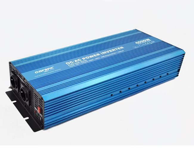 Menič napätia 24V/230V 4000W, CARSPA P4000, čistá sínusovka