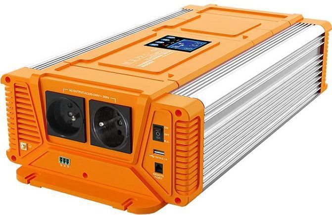 Menič napätia 12V/230V 3000W, CARSPA PX3000, čistá sinus.D.O.drôtové