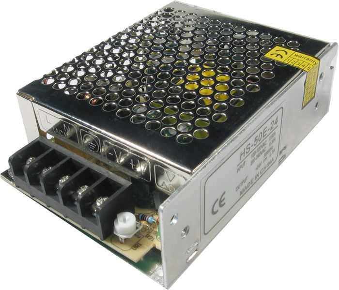Priemyselný zdroj Carspa HS-50E-12, 12V=/50W spínaný