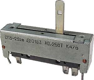 470R/N SP3-23, potenciometer ťahový