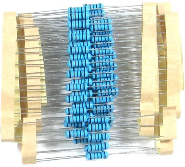 1R2 0309, rezistor 0,5W metaloxid, 1%, balenie 100ks