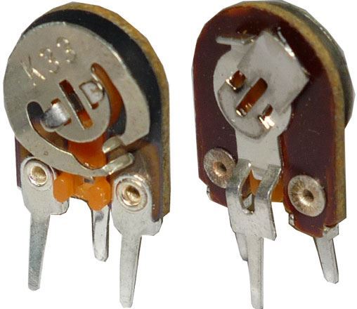 6k8 - TP008, trimer lakosadzový stojatý RM5x2, 5mm