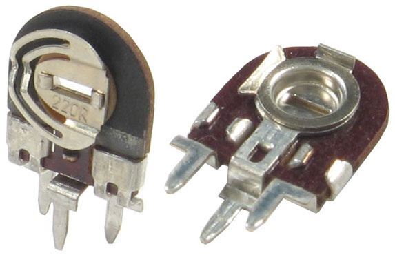22k - TGL11886, trimer lakosadzový stojatý RM5x2,5mm /~TP008/