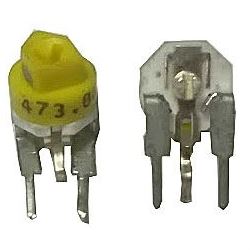 47k - trimer cermetový stojatý RM5x2, 5mm