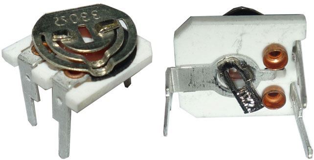 330R - PNC10-CB -330R, trimer cermetový, ležatý, RM=5x10mm