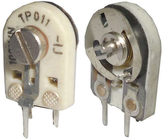 470R - TP011, trimer cermetový stojatý RM5x5mm