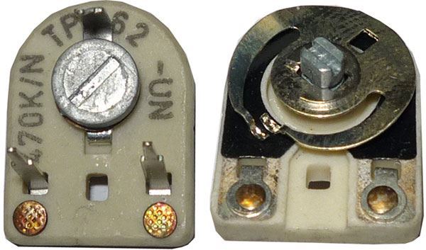 470R - TP062, trimer cermetový ležatý RM10x12, 5mm