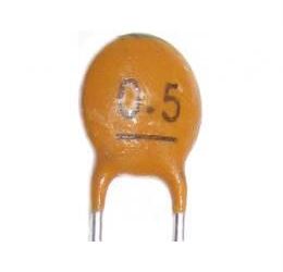0,5p/50V SUNTAN, RM=2,54, keramický kondenzátor