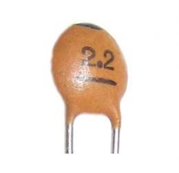 2p2/50V SUNTAN, RM = 2,54, keramický kondenzátor