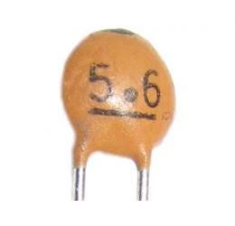 5p6/50V SUNTAN, RM=2,54, keramický kondenzátor