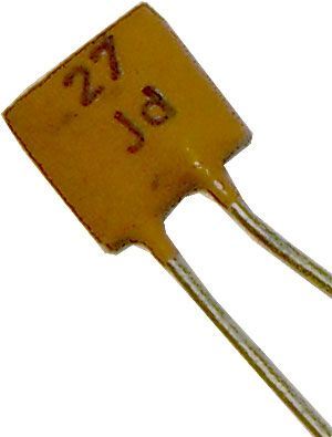 27pF/250V TK755, keramický kondenzátor