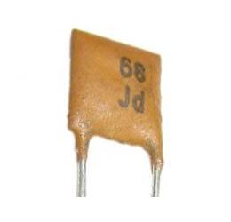 68pF/250V TK755, keramický kondenzátor