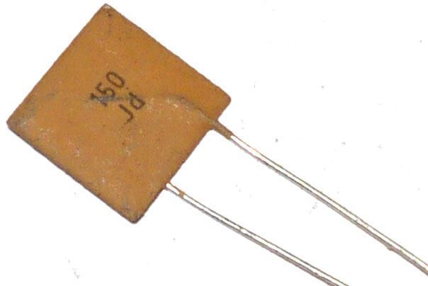 150pF/250V TK755, keramický kondenzátor
