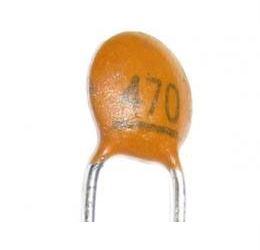 470pF/50V SUNTAN, RM=2,54, keramický kondenzátor